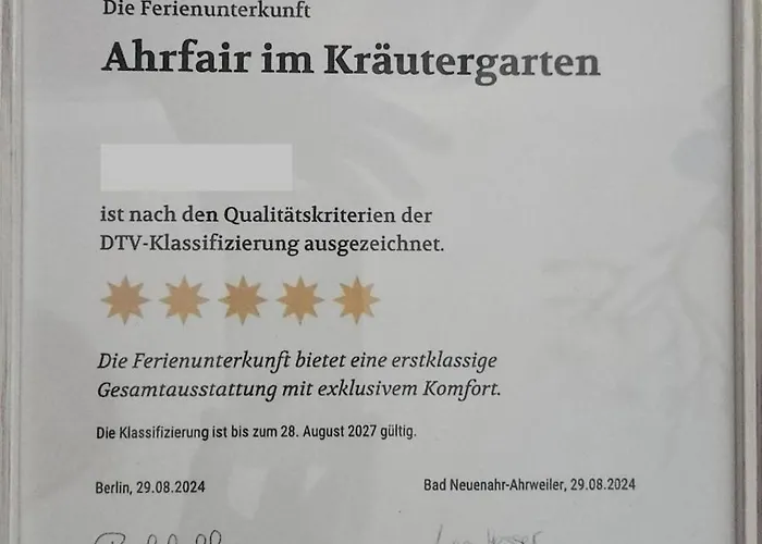 Ahrfair Im Kraeutergarten 公寓 巴特诺因阿尔-阿尔韦勒